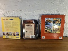 Lot Of 3 Vintage Cookbooks Betty Crocker Bisquick, Williams Sonoma, 1990s/2000s