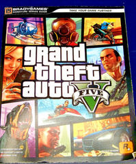 Grand Theft Auto V GTA 5 Five Strategy Guide Book by Brady Games PS3 Xbox 360 PB