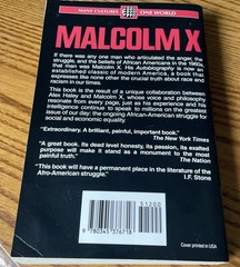 Malcolm X with Alex Haley – The Autobiography of Malcolm X – Vintage Ballantine