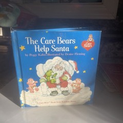 The Care Bears Help Santa Book 1984 Hardcover
