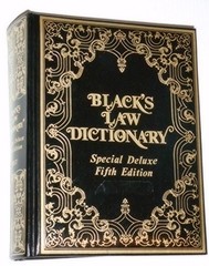 BLACK’S LAW DICTIONARY By Henry Campbell Black – Hardcover *Excellent Condition*