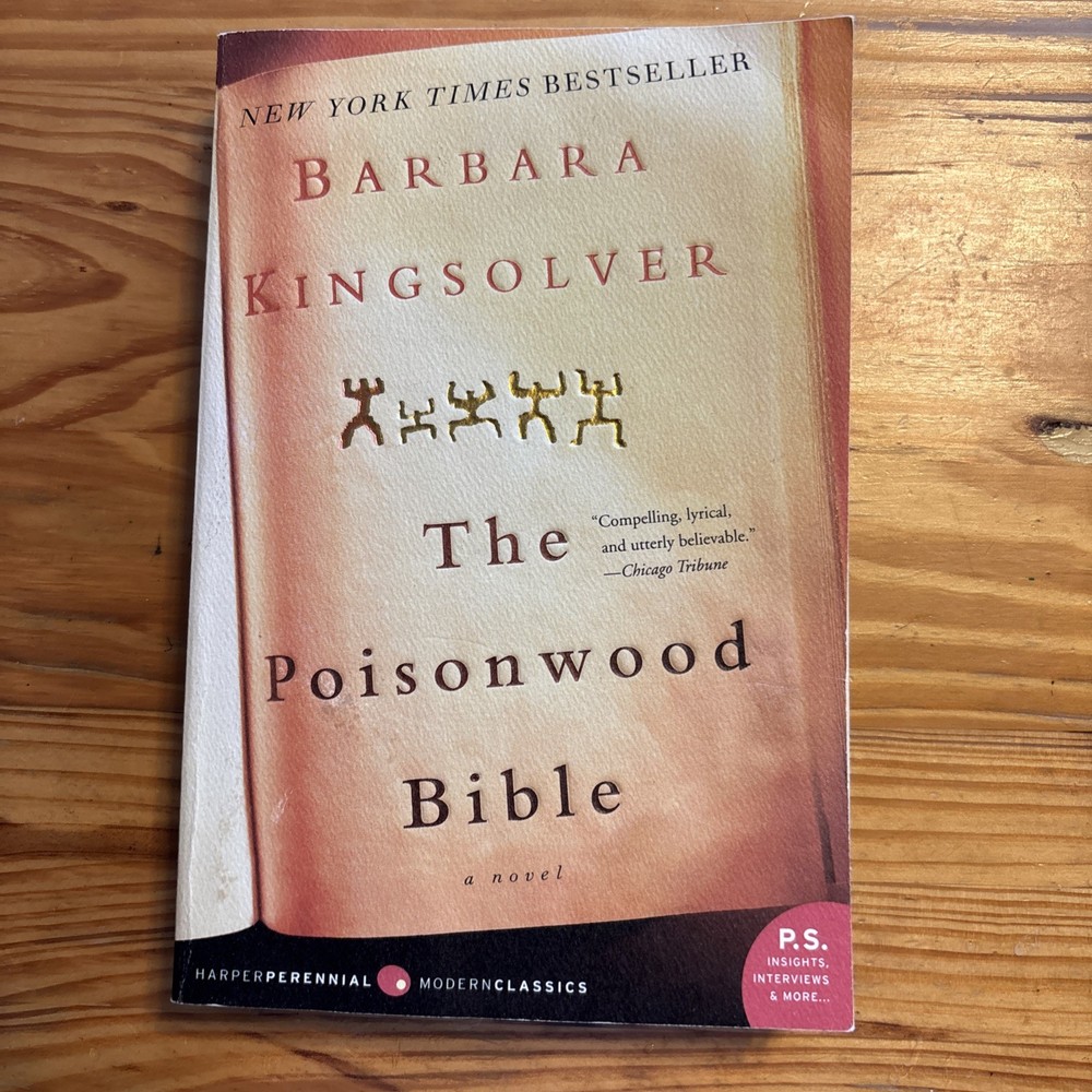Poisonwood Bible by Barbara Kingsolver (1998, Hardcover)