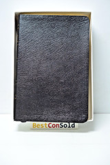 Hebrew-Greek Key Word Study Bible KJV AMG Bonded Leather Softcover Red Letter Ed