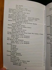 A.M.O.S. Ritual Book Of Magic By Clifford Bias 125 Pages New Reprint