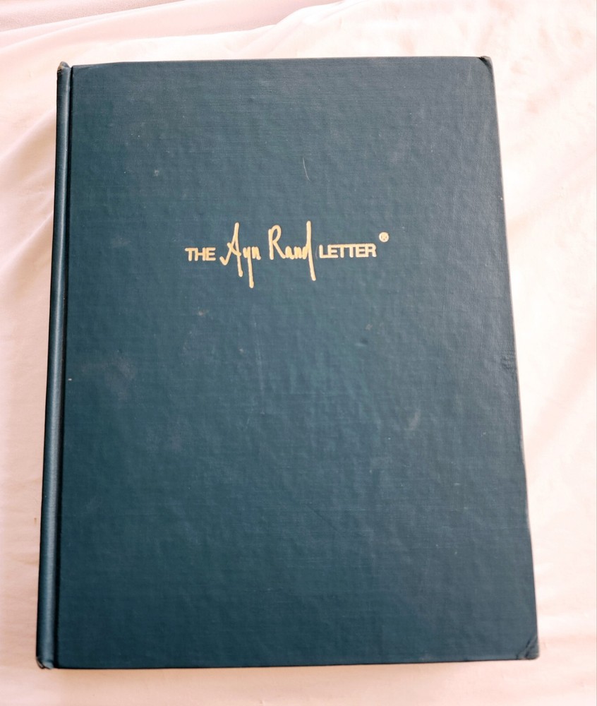 1st Print The Ayn Rand Letter 1971-1976 Volumes I-IV Hard Cover Book Philosophy
