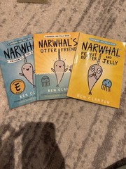 Lot of Narwhal and Jelly Books 1, 3,4, Ben Clanton – Excellent used condition
