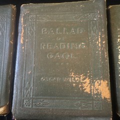 4 Antique Little Leather Library Miniature Books – Green Covers – Early 1900s