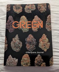 GREEN: A MARIJUANA JOURNAL by Dan Michaels – 420 Cannabis journal and reference