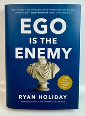 Ryan Holiday Ego Is The Enemy Hardcover Book Stoicism Self Help Motivation
