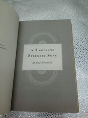 Thousand Splendid Suns by Khaled Hosseini (2007, Hardcover)