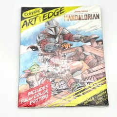 Crayola Art With Edge Star Wars The Mandalorian 28 Pages + 1 Poster New Sealed