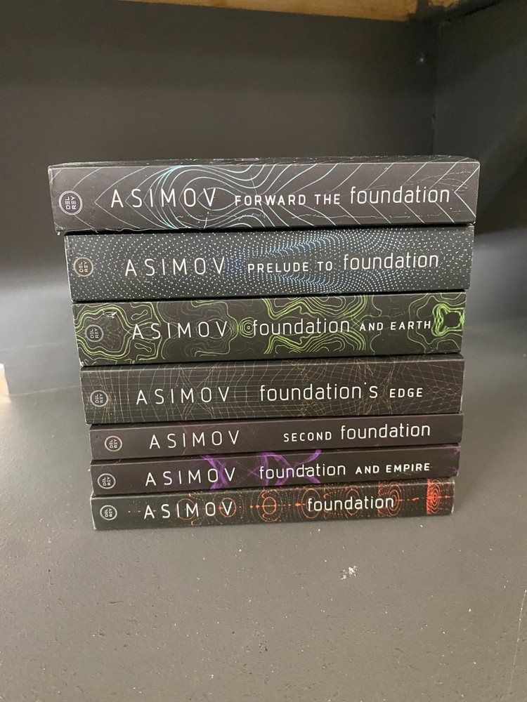 Isaac Asimov Foundation series complete 1-7 Volumes – GOOD