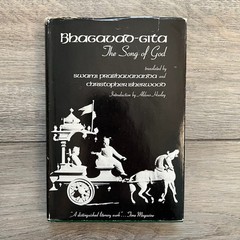 Bhagavad Gita The Song of God Swami Prabhavananda Vedanta 8th Printing 1980