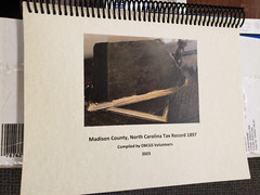 Madison County, North Carolina 1897 TAX RECORDS 2023 Genealogy Book, 297 pages