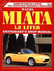 Mazda Miata 1.8 Liter Enthusiast Shop Manual