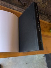End of Story A.J. Finn Hardcover 1st Edition 1st Print 2024 Mystery Thriller