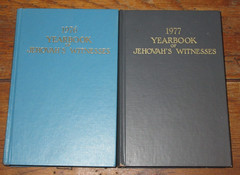 Lot of 10 Yearbook of Jehovah’s Witnesses Watchtower HC Books 1970-1979 Complete