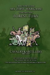 Forest Fury. Cavalry&Artillery 1680-1730: 28mm paper soldiers by Batalov Vyaches