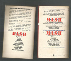 MASH ” LOT OF 13 PB -TV TIE-IN – RICHARD HOOKER + W.BUTTERWORTH 1970’S SERIES