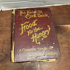 Favorite Cook Book Food for the Hungry Julia MacNair Wright 1896 Cookbook