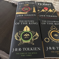 The Hobbit and the Lord of the Rings 4 Book Boxed Set by JRR Tolkien