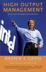 High Output Management – Paperback By Grove, Andrew S. – VERY GOOD
