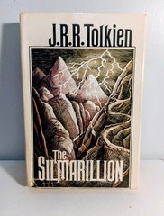 1977 J.R.R. Tolkien ” The Silmarillion Hardcover First Edition Book With Map
