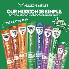 Nutritious Kids Beef Sticks – 24ct Grass Fed, No Added Sugar, Allergen Friendly