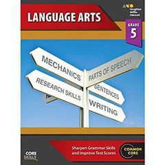 Steck-Vaughn Core Skills Language Arts : Workbook Grade 4 Paperba