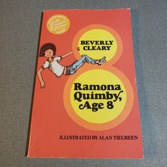 Ramona Quimby, Age 8 Beverly Cleary 1991 Illustrated Children’s Houghton Mifflin