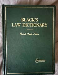 Black’s Law Dictionary Revised Fourth Edition by Henry Campbell Black