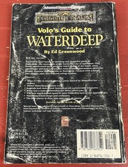 Volo’s Guide to Waterdeep by Ed Greenwood Forgotten Realms 1992 AD&D 9379 NO MAP