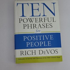 Ten Powerful Phrases Rich DeVos Hardcover Center Street Success Communication