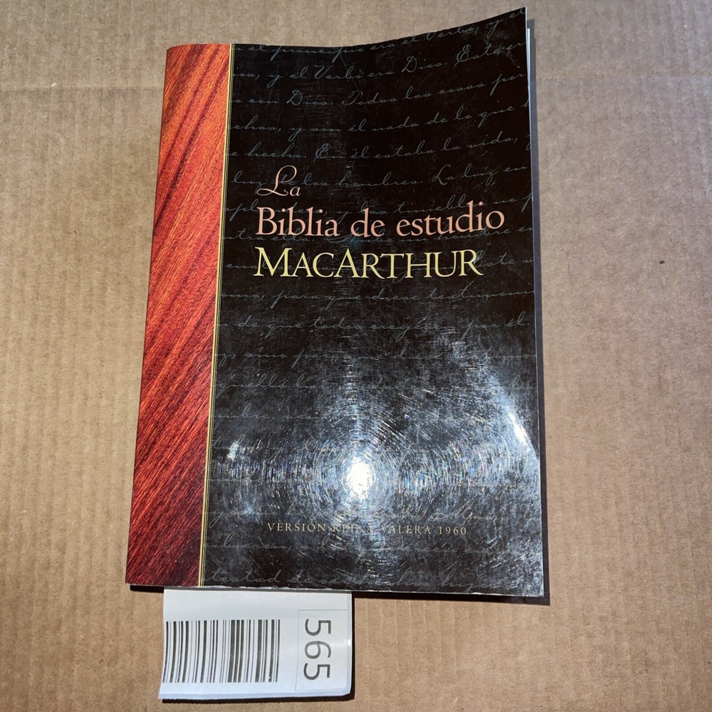 Biblia/Estudio/MacArthur-PB by Thomas Nelson Publishing Staff (2004, Trade…