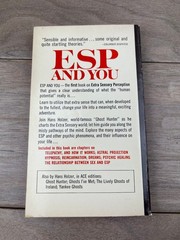 ESP and You Hans Holzer 1966 Paperback Psychic Paranormal ACE BOOKS