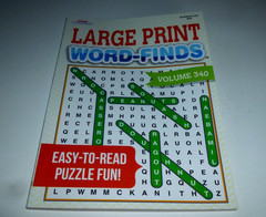 Kappa Large Print Word-Finds Puzzle Book Vol. 340 – 95 Puzzles – Brand New!!