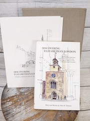 Discovering Elizabethan London Diary & Sketches by Arline Thomson SIGNED LE