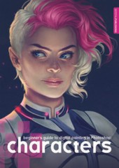 Beginner’s Guide to Digital Painting in Photoshop: Characters – Paperback – GOOD