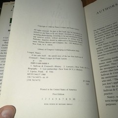 A LAW UNTO ITSELF: THE UNTOLD STORY OF THE LAW FIRM OF By Nancy Lisagor & Frank