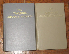 Lot of 10 Yearbook of Jehovah’s Witnesses Watchtower HC Books 1970-1979 Complete