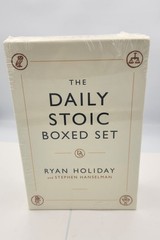 Daily Stoic Box Set by Ryan Holiday and Stephen Hanselman (2023, HC) Sealed New