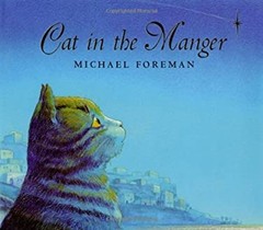 Cat in the Manger Hardcover Michael Foreman