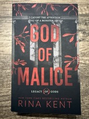 God of Malice (Standard Edition) by Rina Kent (2024, Trade Paperback)