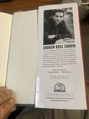 1929 by Andrew Ross Sorkin (2025, Hardcover) SIGNED 1st Printing
