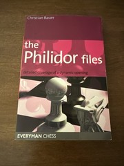 Philidor Files (Everyman Chess) GOOD NO WRITING PROMPT SHIPPING