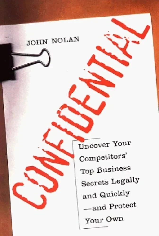 📚👌Confidential BY JOHN NOLAN :- paperback
