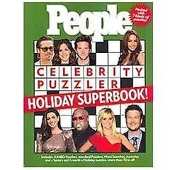 The PEOPLE Celebrity Puzzler Holiday Superbook! Puzzles Crossword **UNMARKED!**