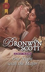 One Night with the Major Mass Market Paperbound Bronwyn Scott
