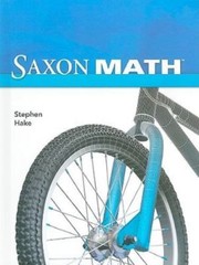 Saxon Math Intermediate 3 : Student Edition 2008 by Hake (2007, Hardcover)