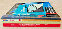 Lot 6 Vintage Manuals Automotive Testing and Diagnosis Emission Control Tune-Up